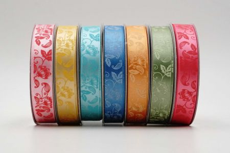 純淨蓮花印刷緞帶 - 純淨蓮花印刷緞帶